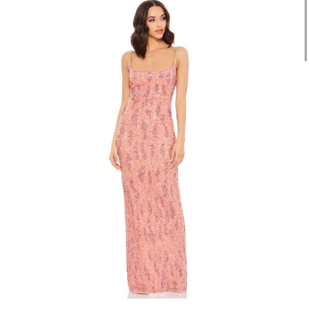 Never Worn -  Gorgeous Pink Mac Duggal Gown